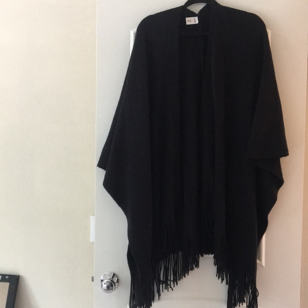 Black East 5th Blanket/Cape/Wrap Scarf